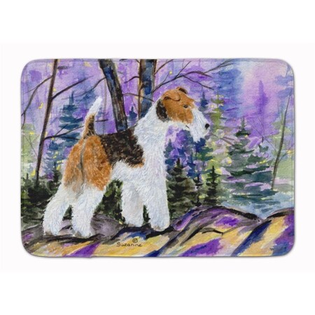Carolines Treasures Fox Terrier Machine Washable Memory Foam Mat SS8630RUG